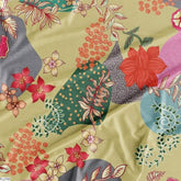 Floral Wholesale Digital Printed Fabric for Dress & Cloth